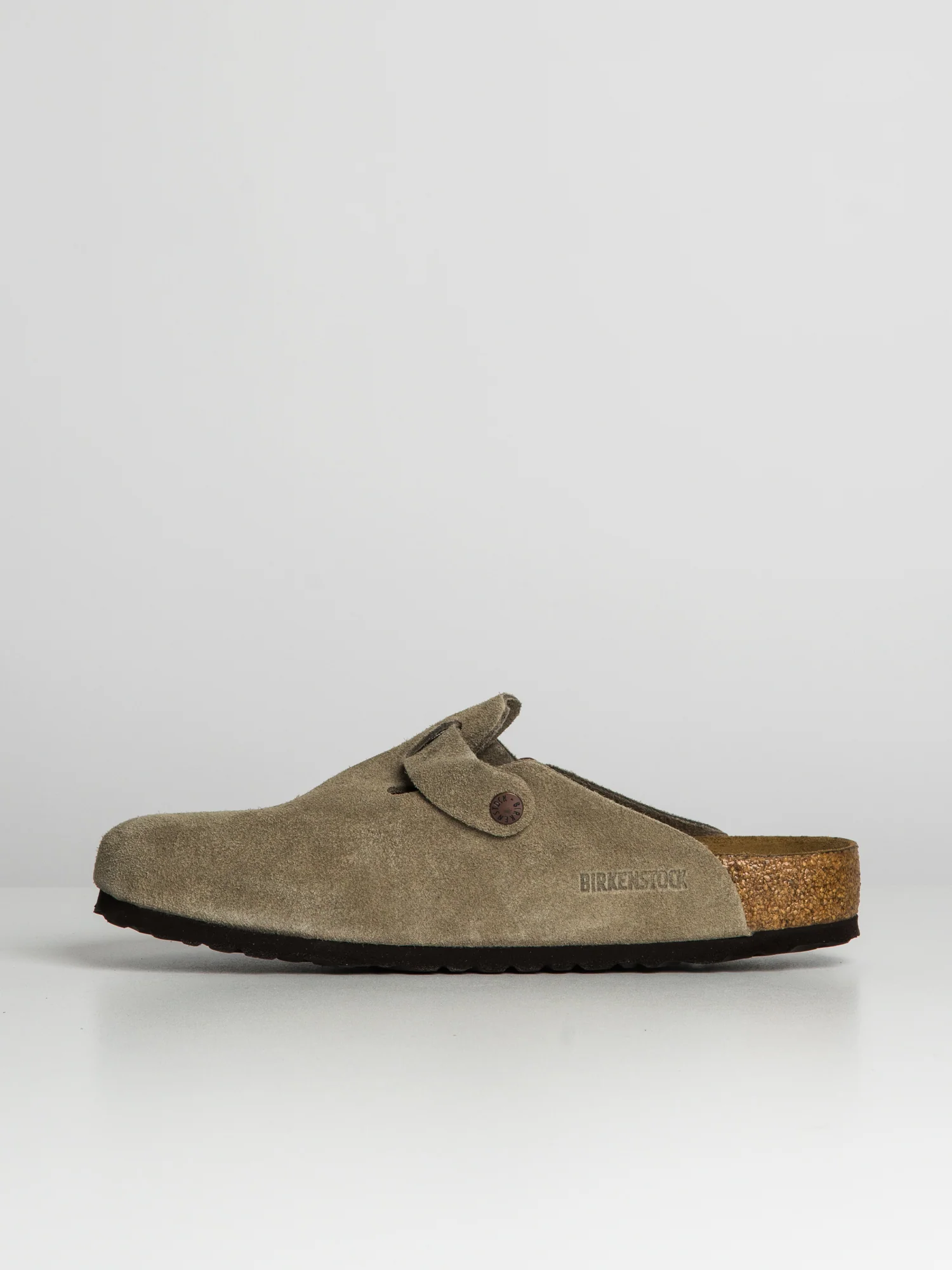 MENS BIRKENSTOCK BOSTON CLOG - TAUPE - Image 4