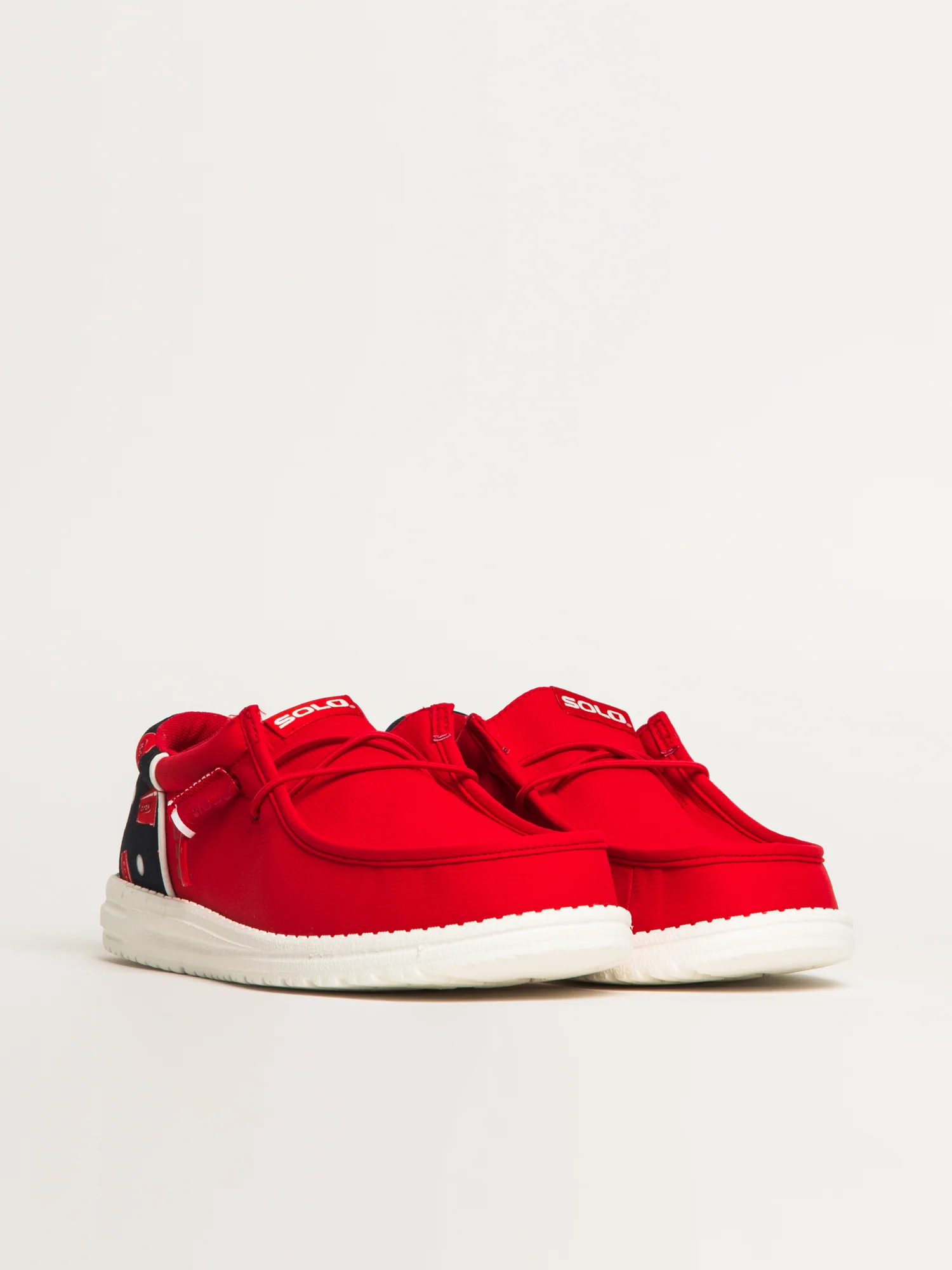 MENS HEYDUDE WALLY FUNK SOLO CUP SLIP-ON - RED - Image 2