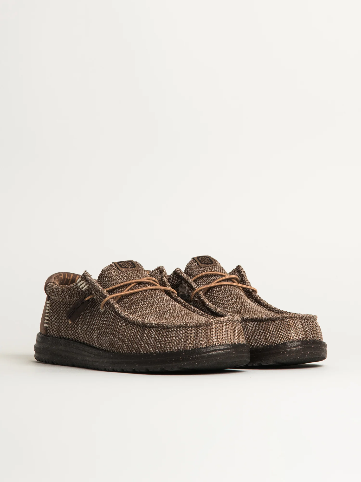 MENS HEYDUDE WALLY STRETCH SOX - TAUPE - Image 2
