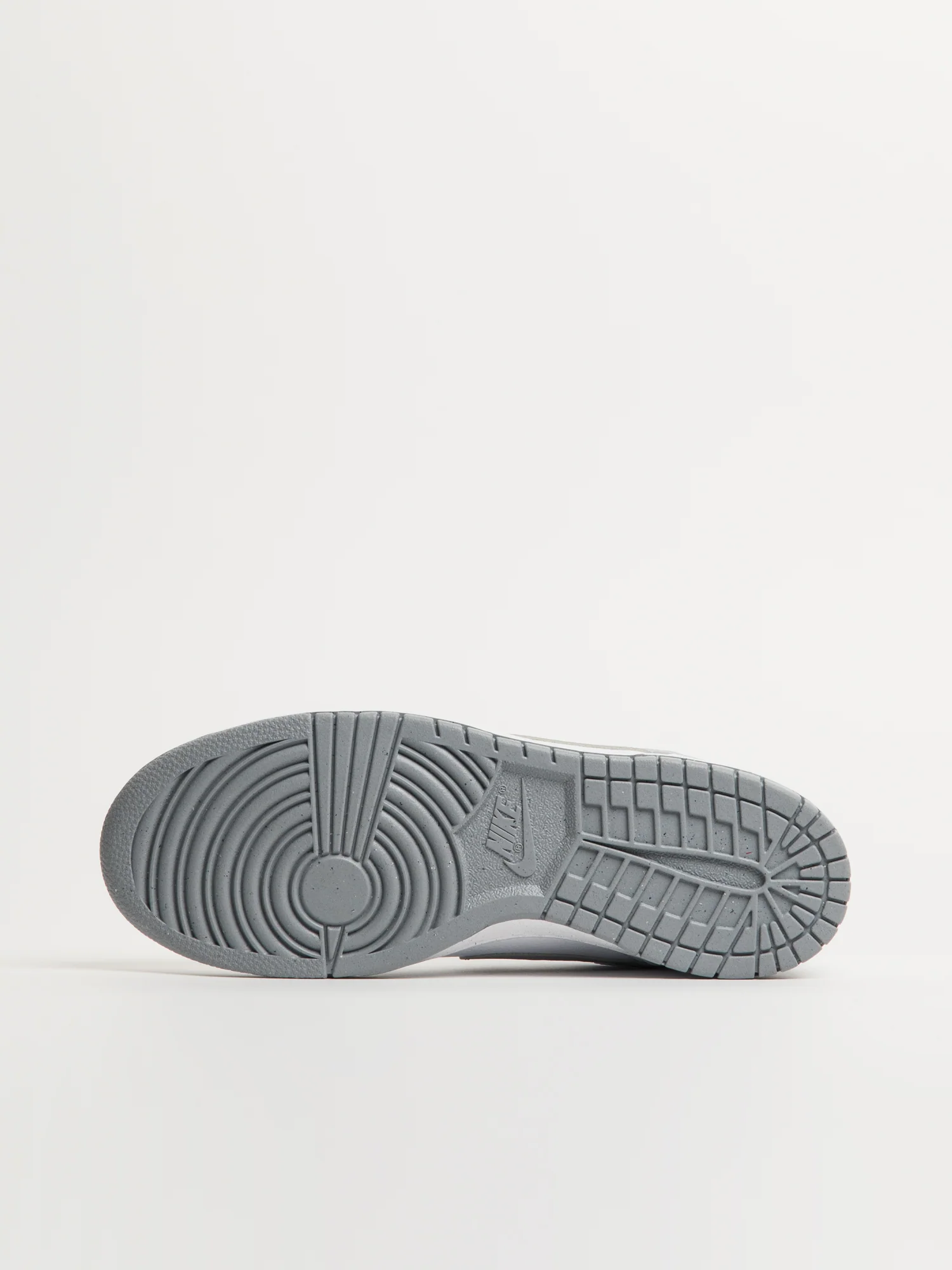 MENS NIKE BIG NIKE LOW SNEAKER - WHITE/WOLF GREY - Image 6