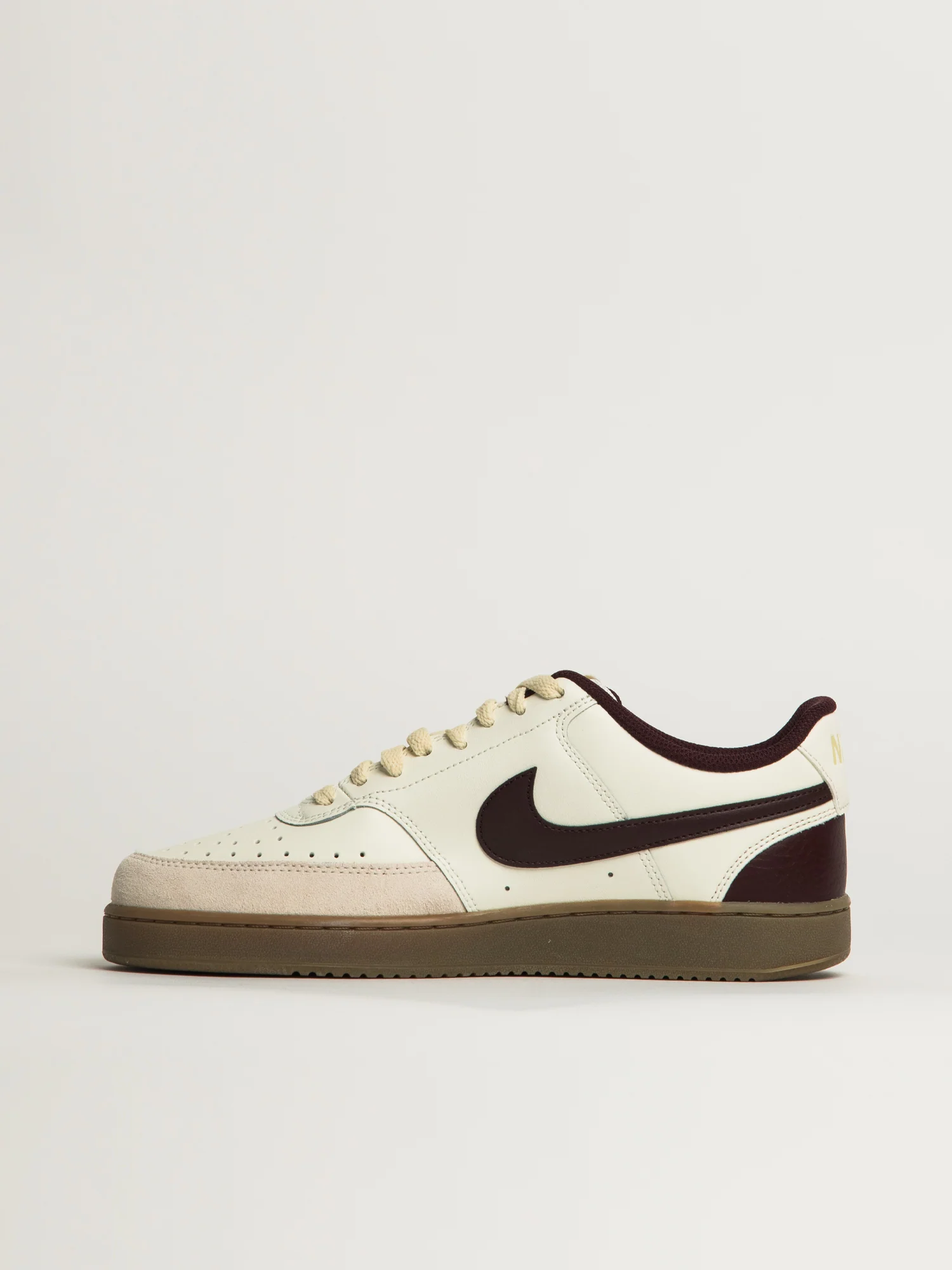 MENS NIKE COURT VISION LOW SNEAKER - WHITE - Image 3