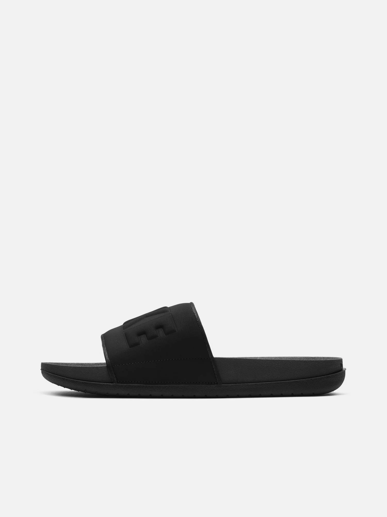 MENS NIKE OFFCOURT SLIDES - ANTHRACITE BLACK - Image 4
