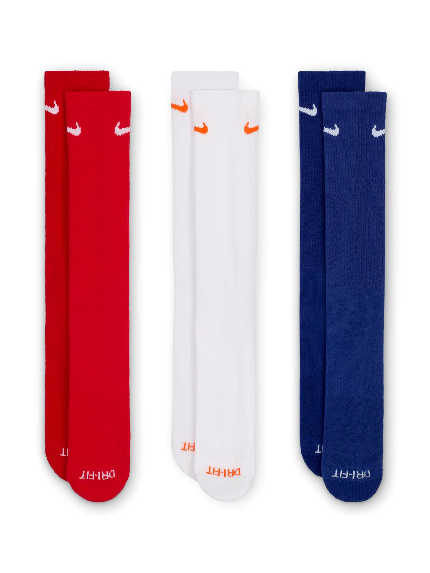 NIKE EVERYDAY CUSHION 3 PACK SOCKS - MULTI - Image 2