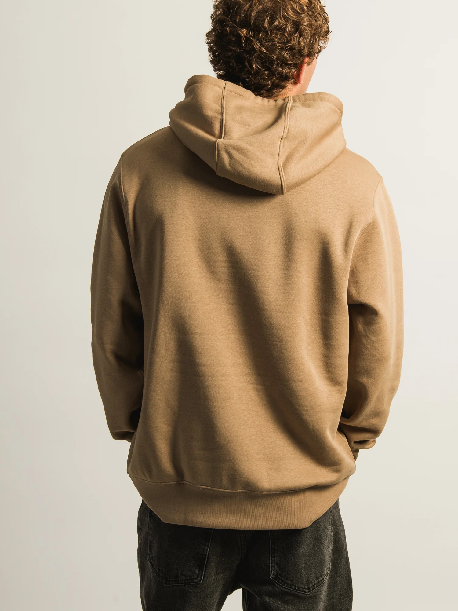 NIKE SPORTSWEAR CLUB PULLOVER HOODIE - BEIGE - Image 4