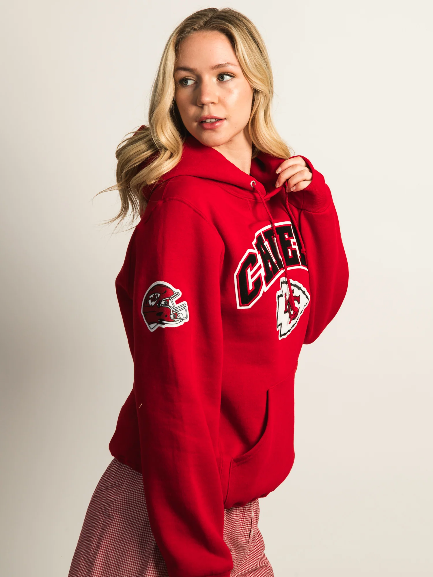NFL KANSAS CITY CHEIFS EMBROIDERED PULLOVER HOODIE - Image 7