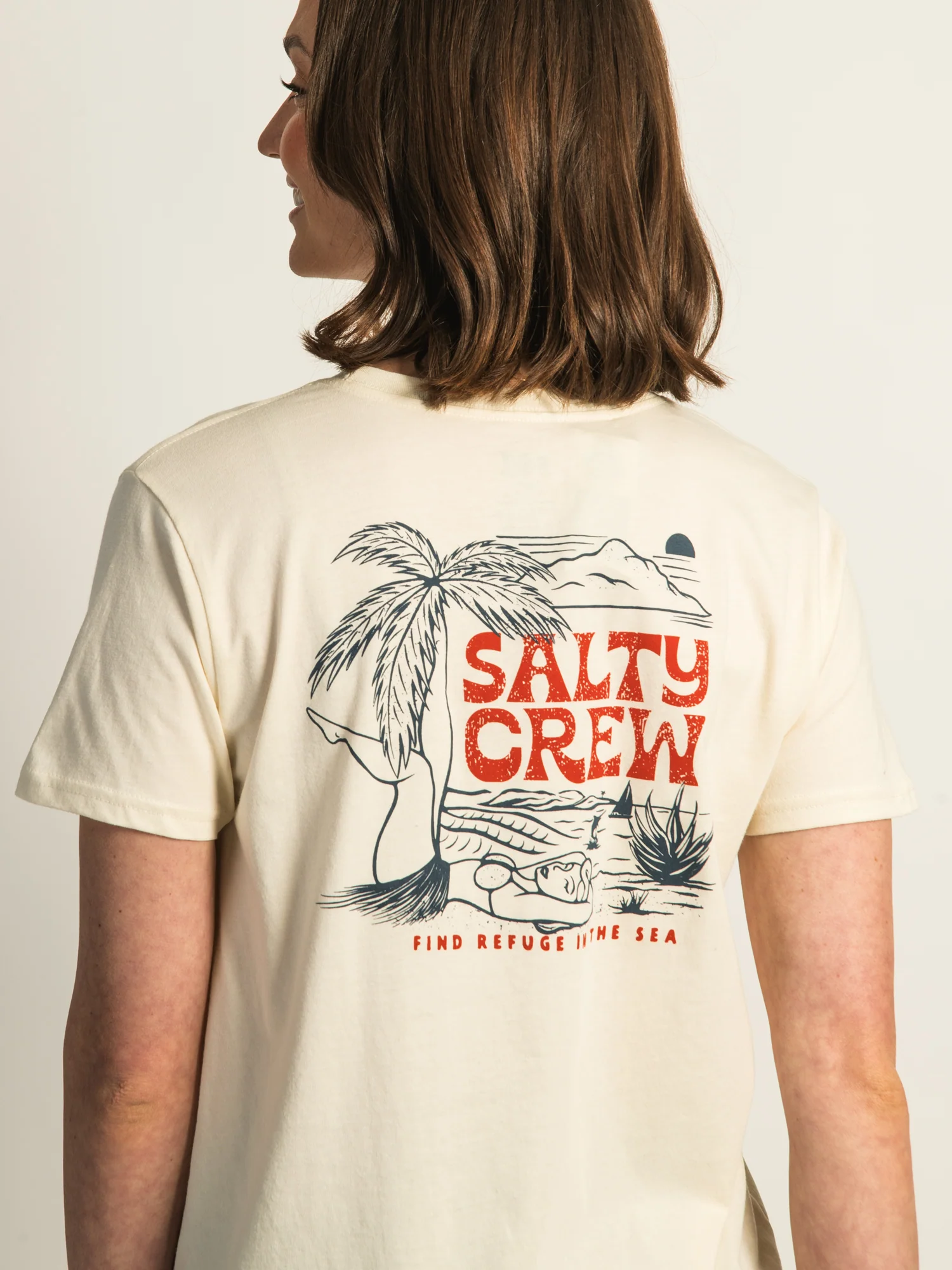 SALTY CREW HULA BOYFRIEND TEE - Image 8