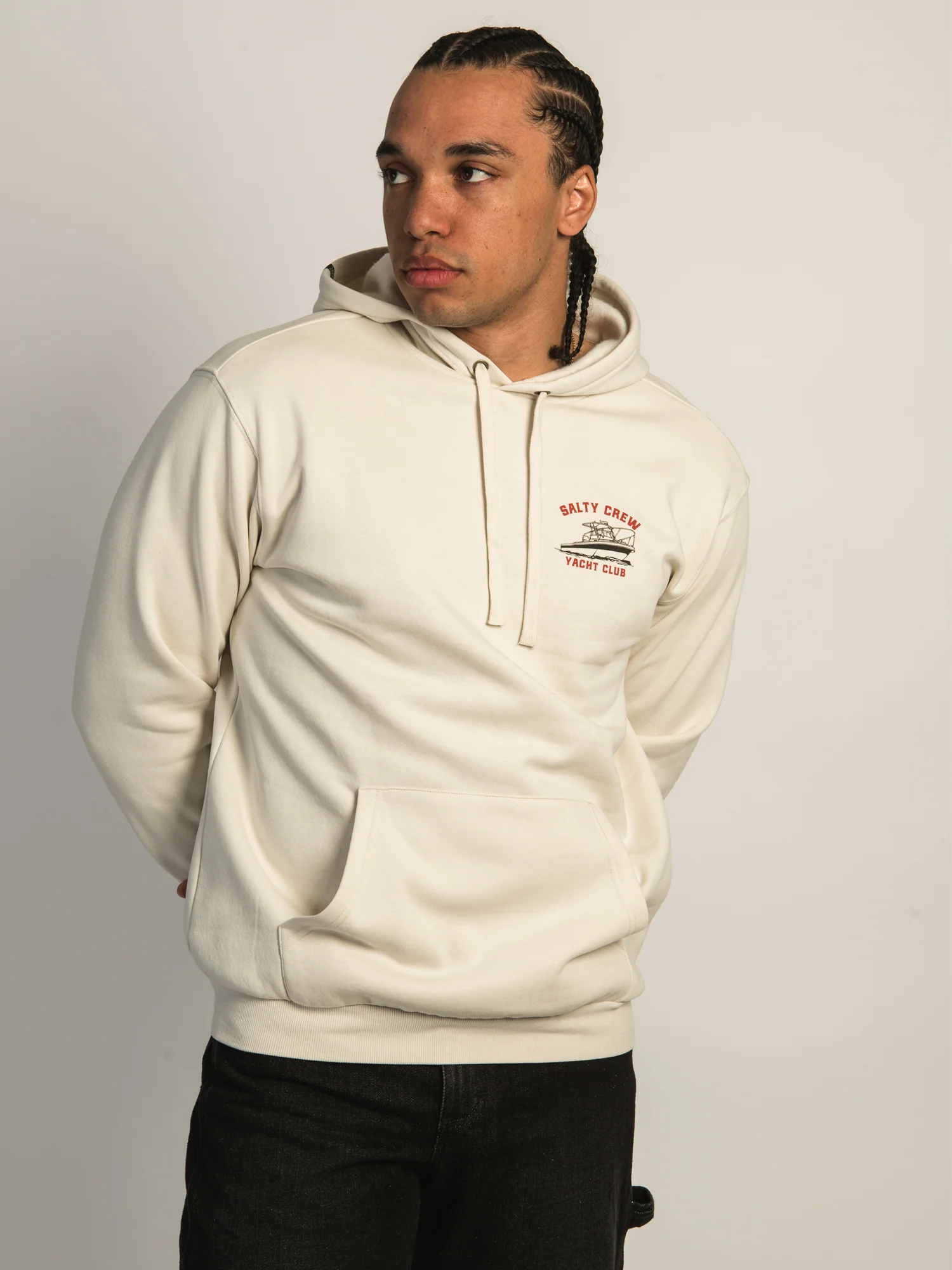 SALTY CREW YACHT CLUB PULLOVER HOODIE - Image 4