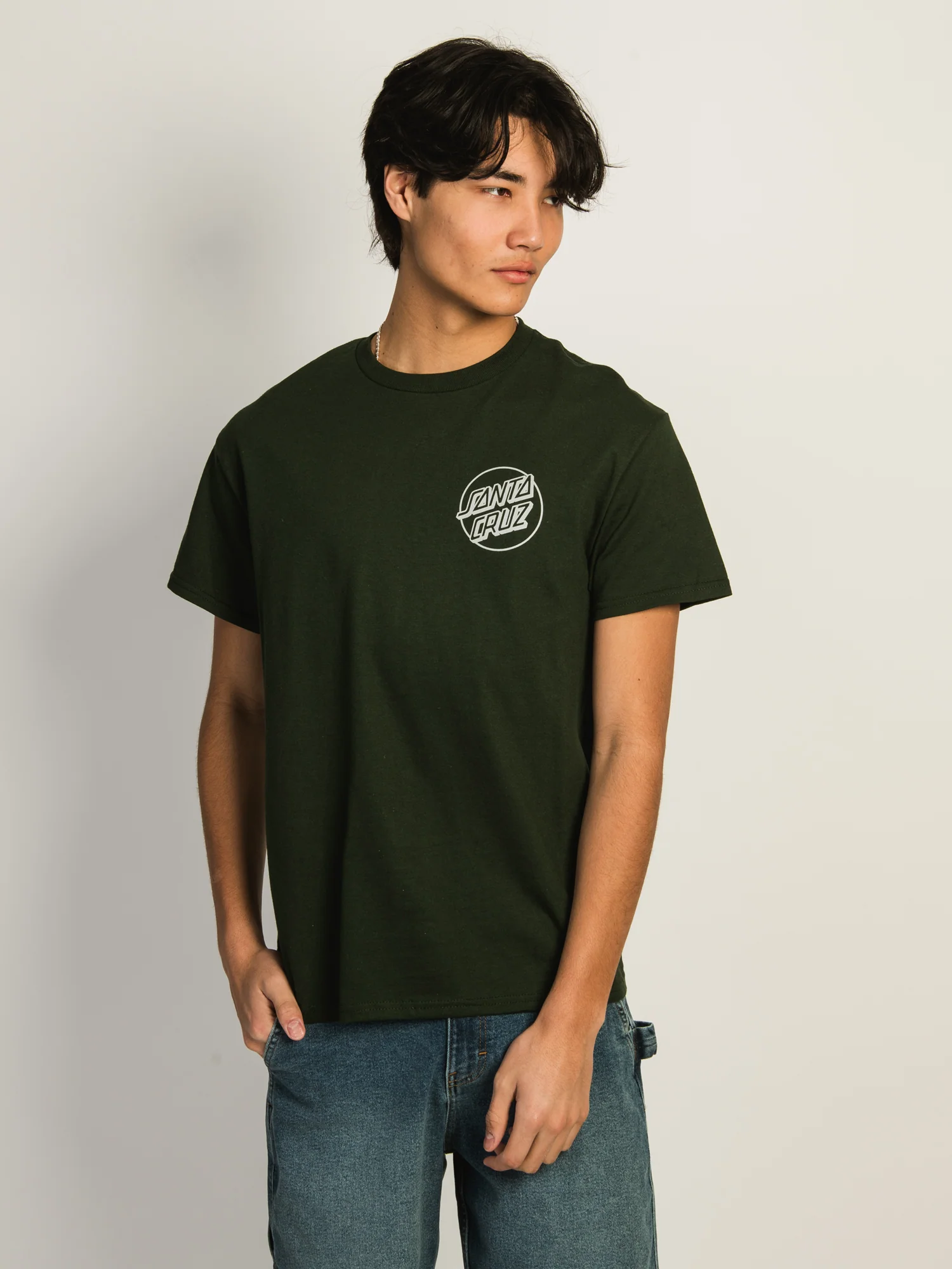 SANTA CRUZ OPUS DOT HEAVYWEIGHT T-SHIRT - Image 2