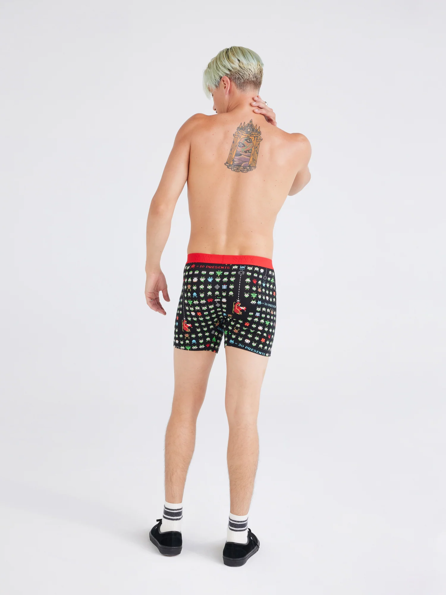 SAXX ULTRA BOXER BRIEF - FLY SLEIGH INVADERS - CLEARANCE - Image 4