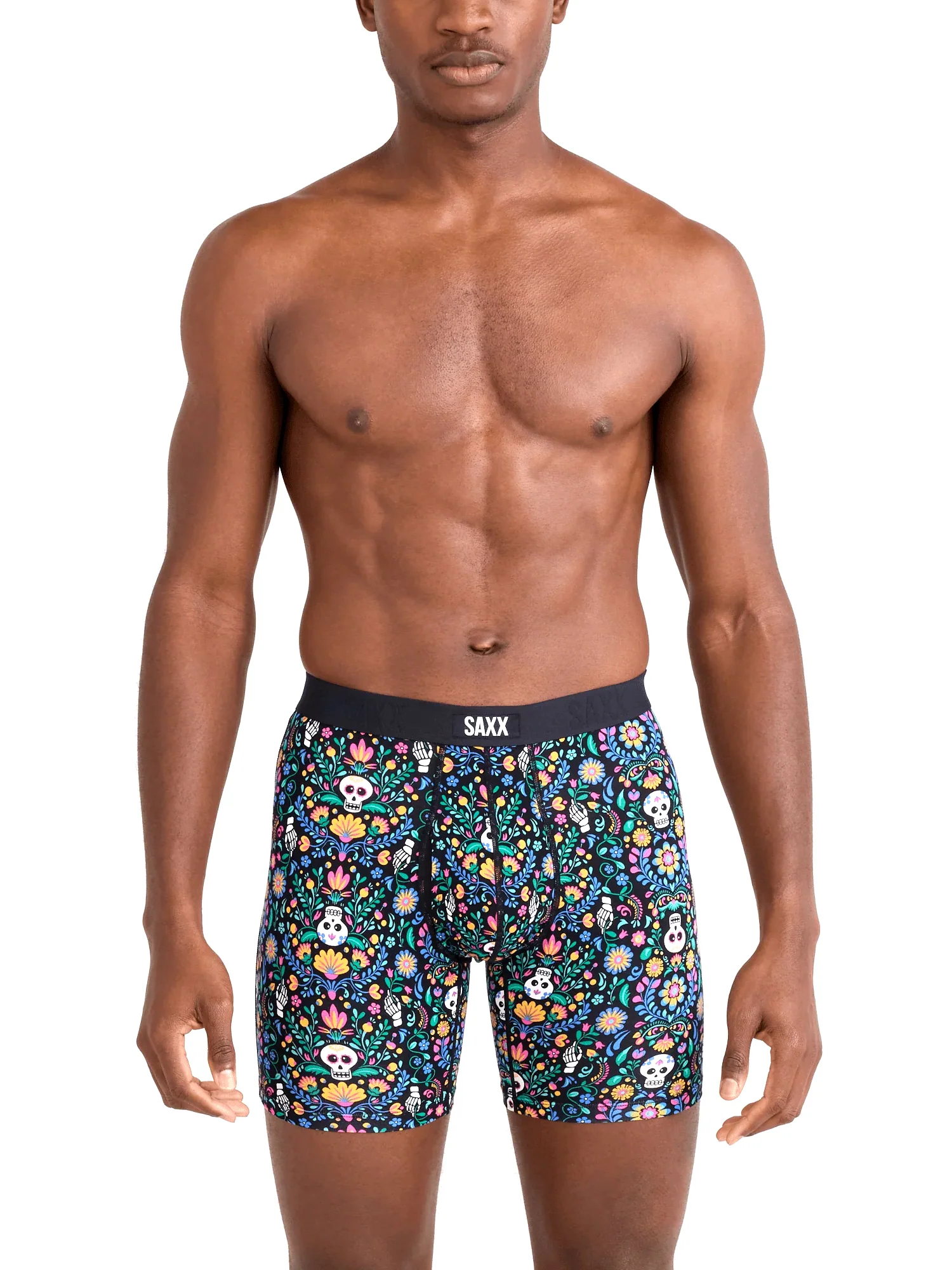 SAXX VIBE EX BOXER BRIEF- SKULL GARDEN - Image 2