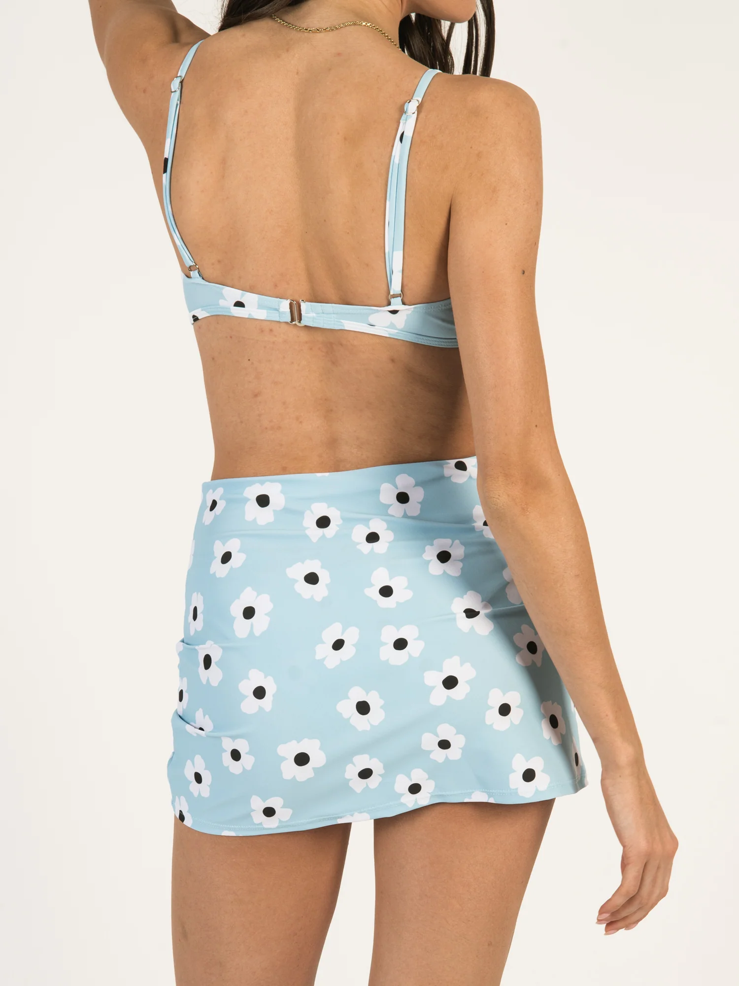 SKINNY DIP BIG DAISY SCRUNCH SKIRT - CLEARANCE - Image 5