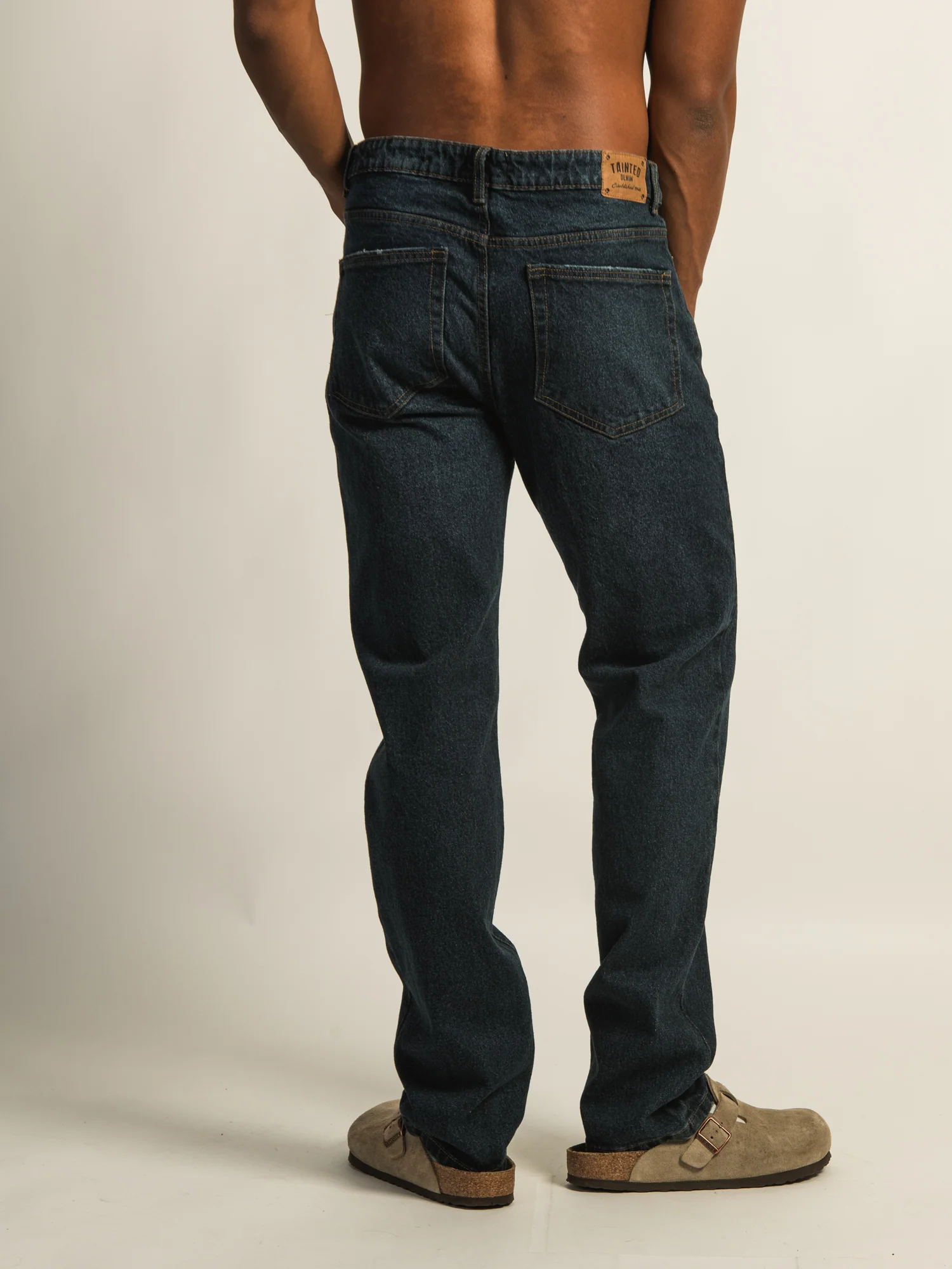 TAINTED 90'S STRAIGHT LEG DENIM - DARK WASH - Image 4