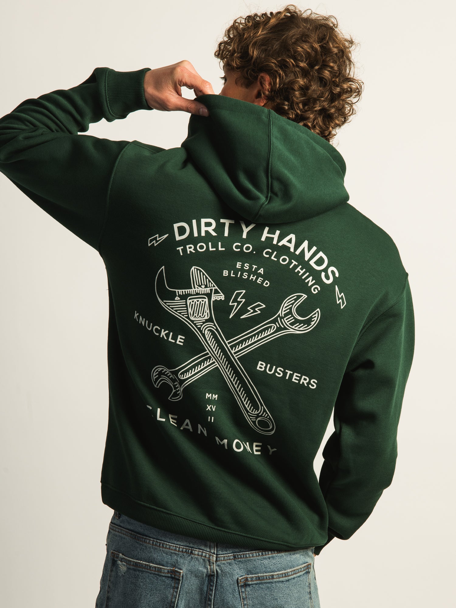 TROLL CO. TWISTING WRENCHES PULL OVER HOODIE - Image 3