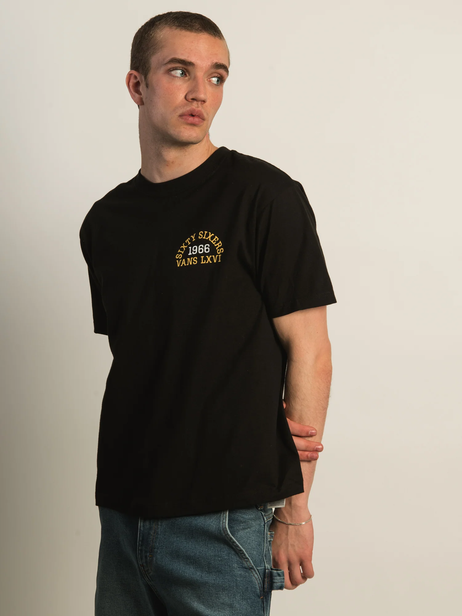 VANS FRAT LXVI T-SHIRT - BLACK - Image 4