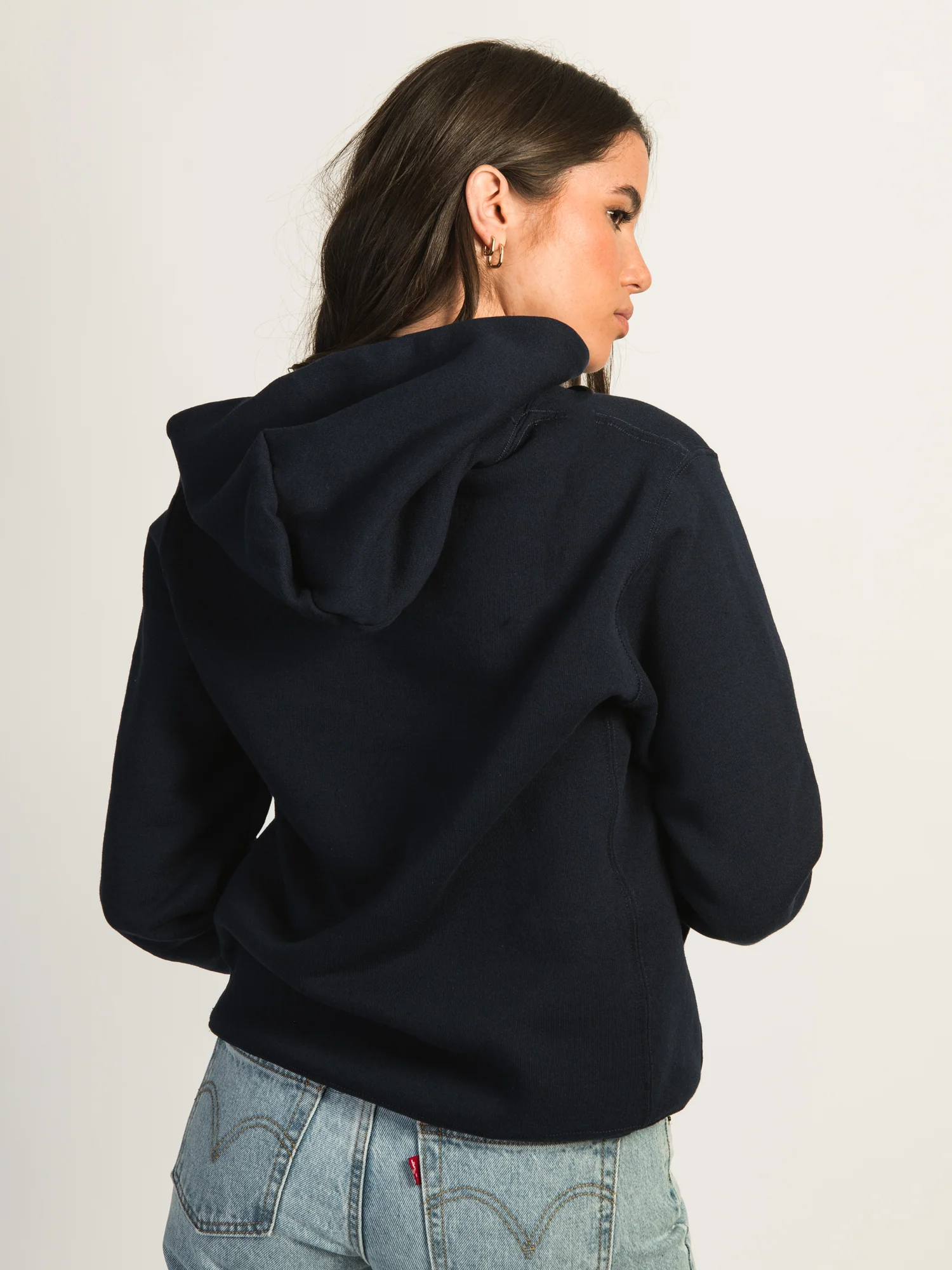 NCAA NOTRE DAME PULLOVER HOODIE - NAVY - Image 8