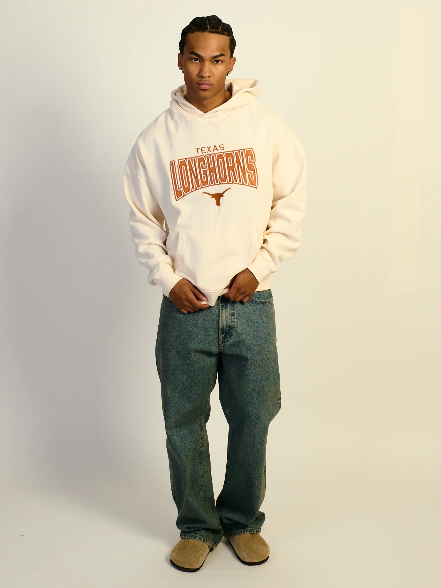 NCAA TEXAS PULLOVER EMBROIDERED HOODIE - Image 3