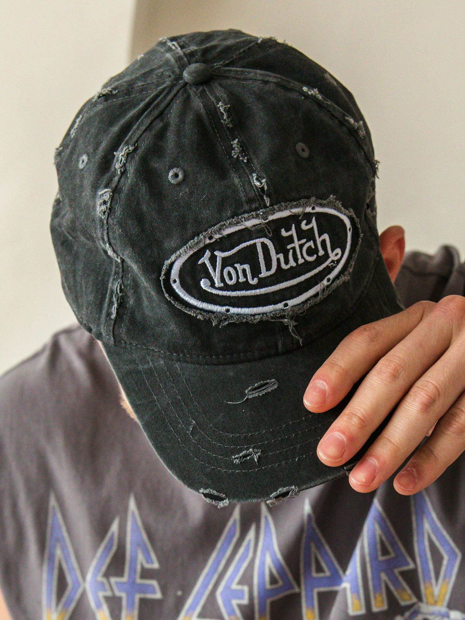 VON DUTCH BUSTED DAD HAT - Image 2