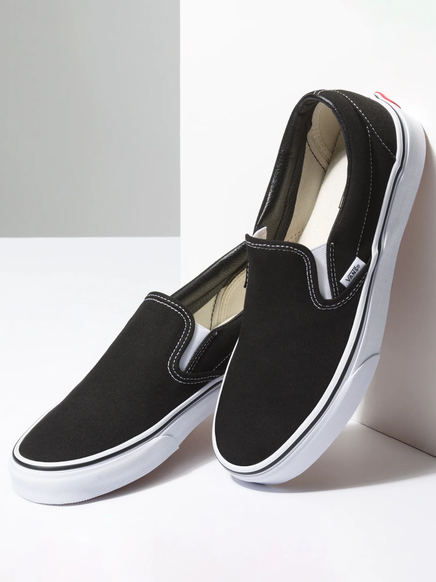 WOMENS VANS CLASSIC SLIP-ON CANVAS SHOES - Image 5