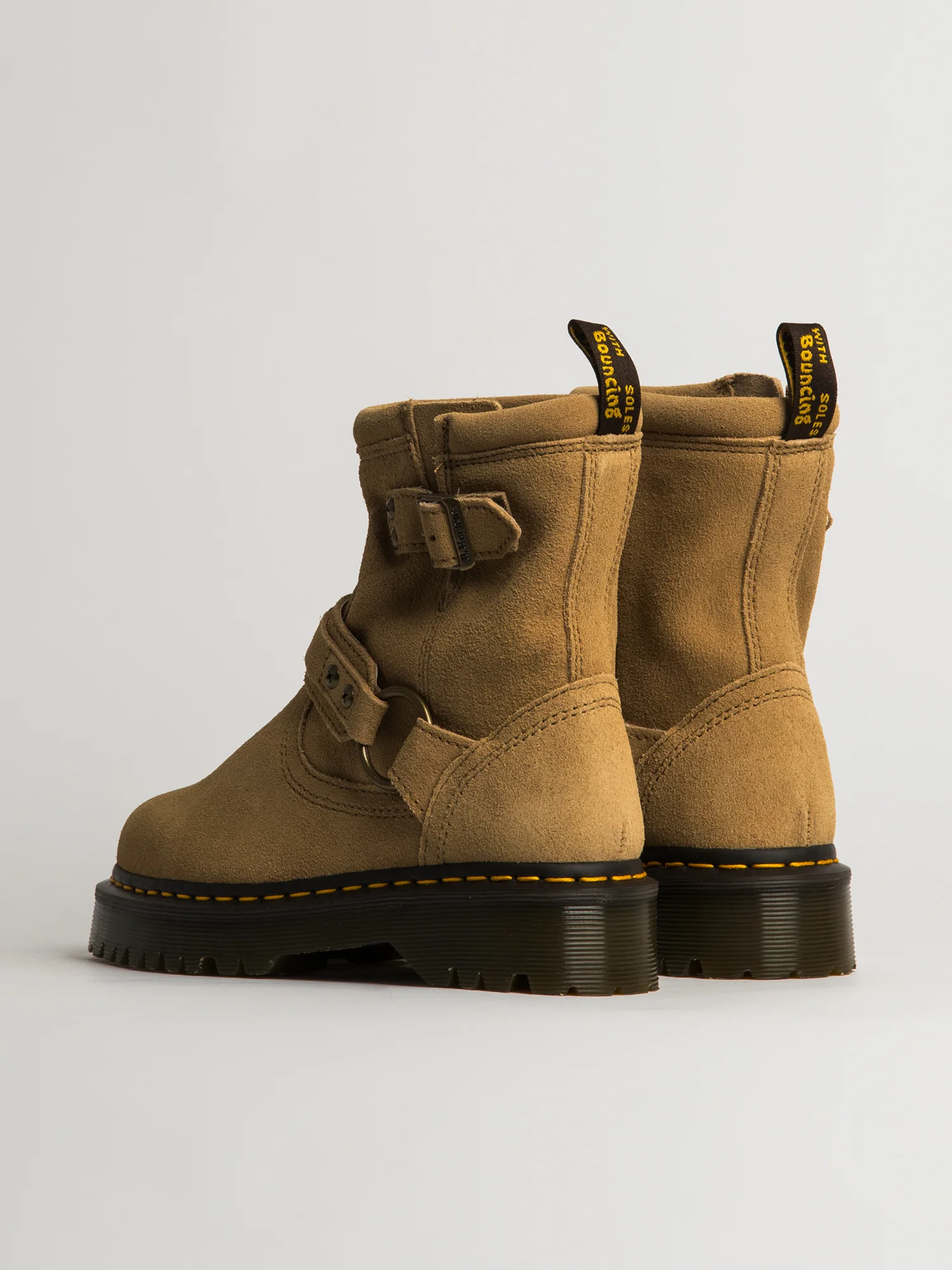 WOMENS DR MARTENS ANISTONE HRNS - TAN - Image 5