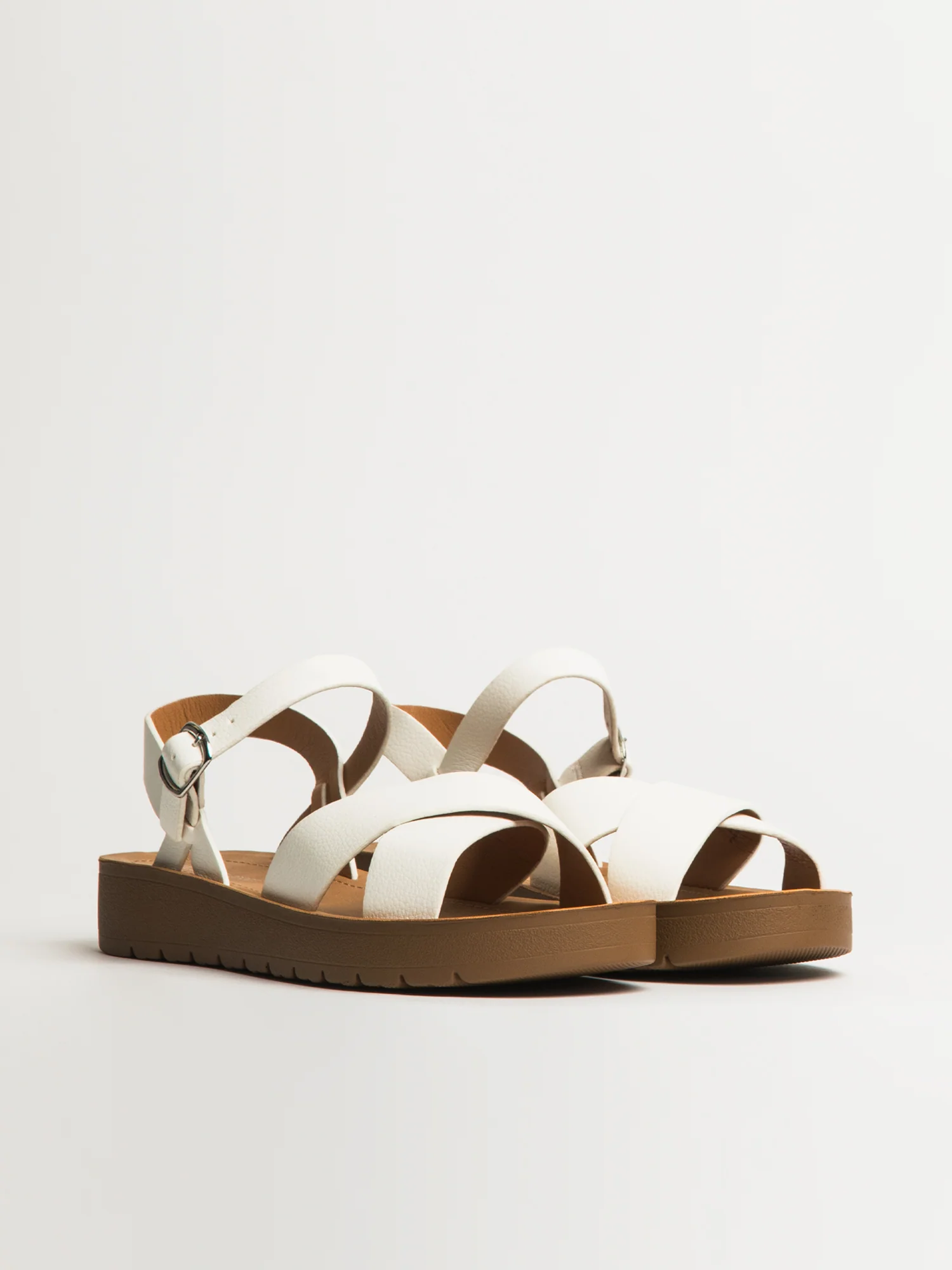 WOMENS HARLOW CHARLIE SANDALS - WHITE - Image 2