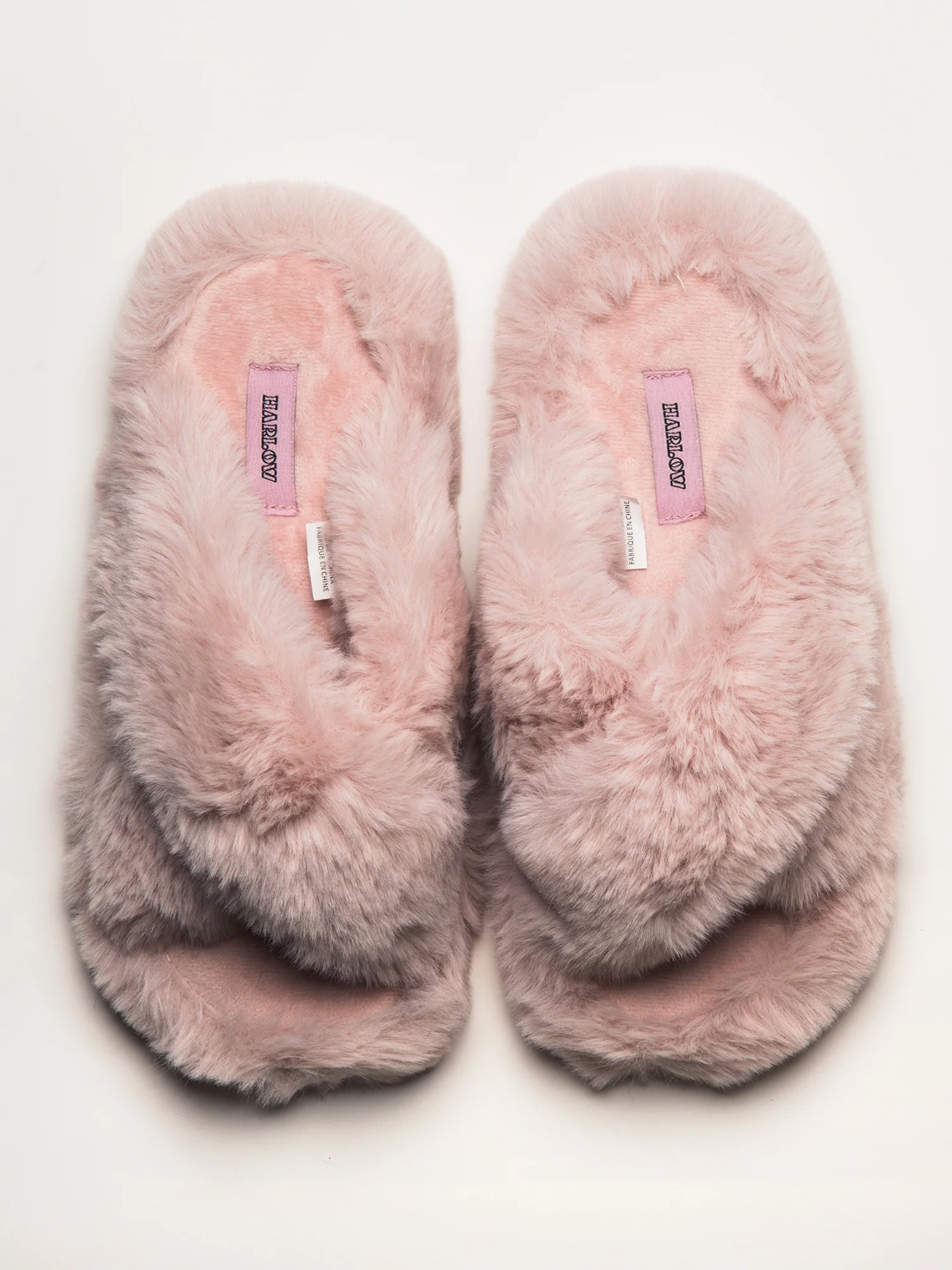 WOMENS HARLOW CROSSOVER SLIPPER - CHERRY - Image 4