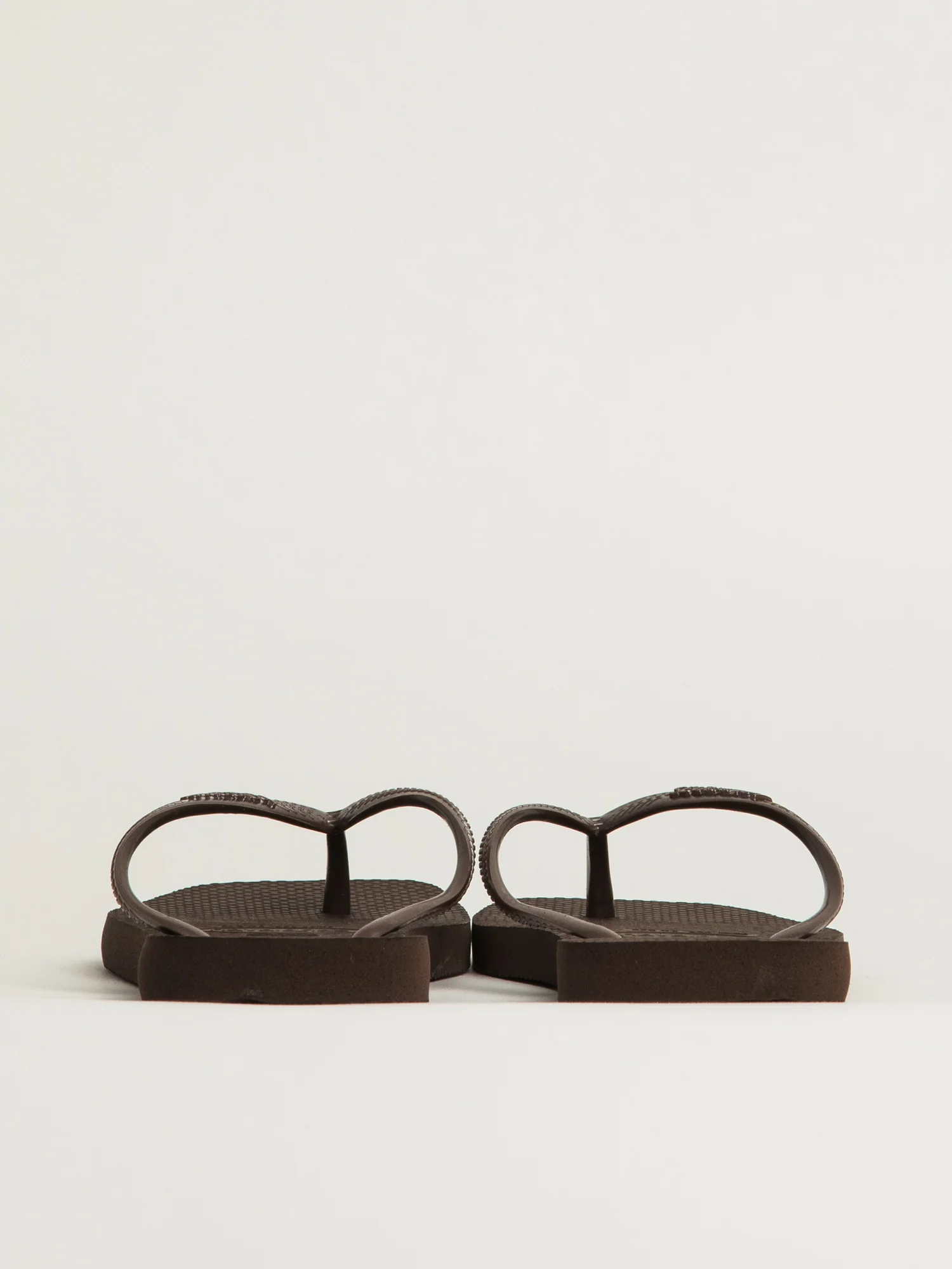 WOMENS HAVAIANAS SLIM SQUARE SANDALS - DARK BROWN - Image 5