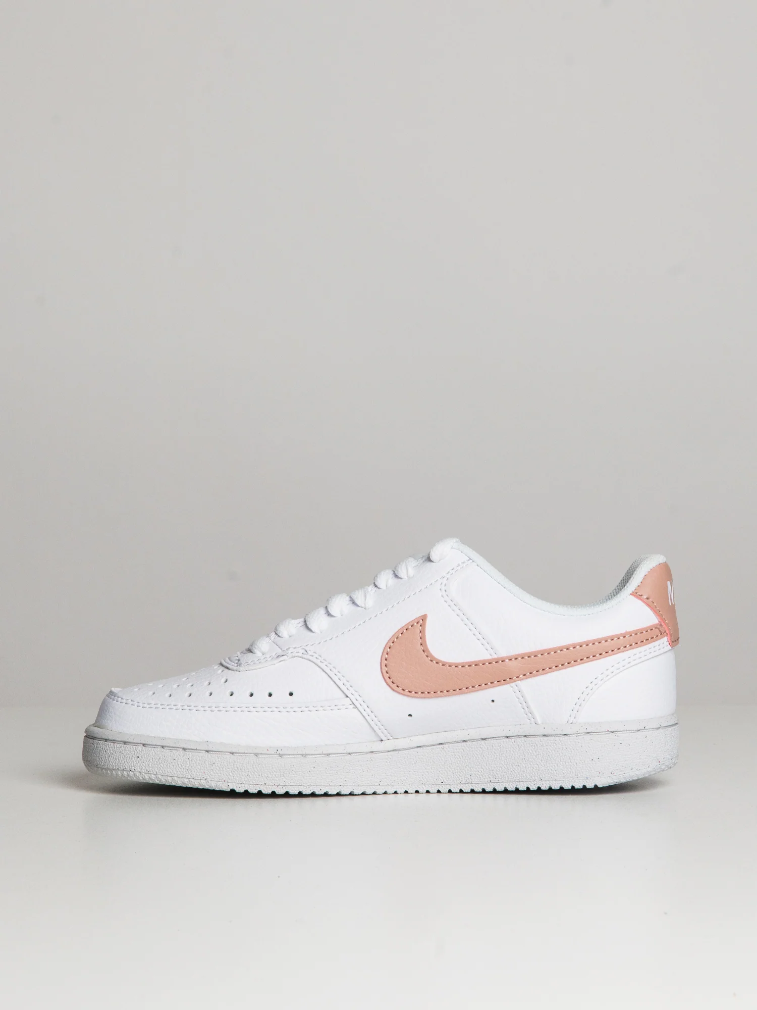 WOMENS NIKE COURT VISION LO NEXT NATURE SNEAKER - WHITE/PINK OXFORD - Image 4