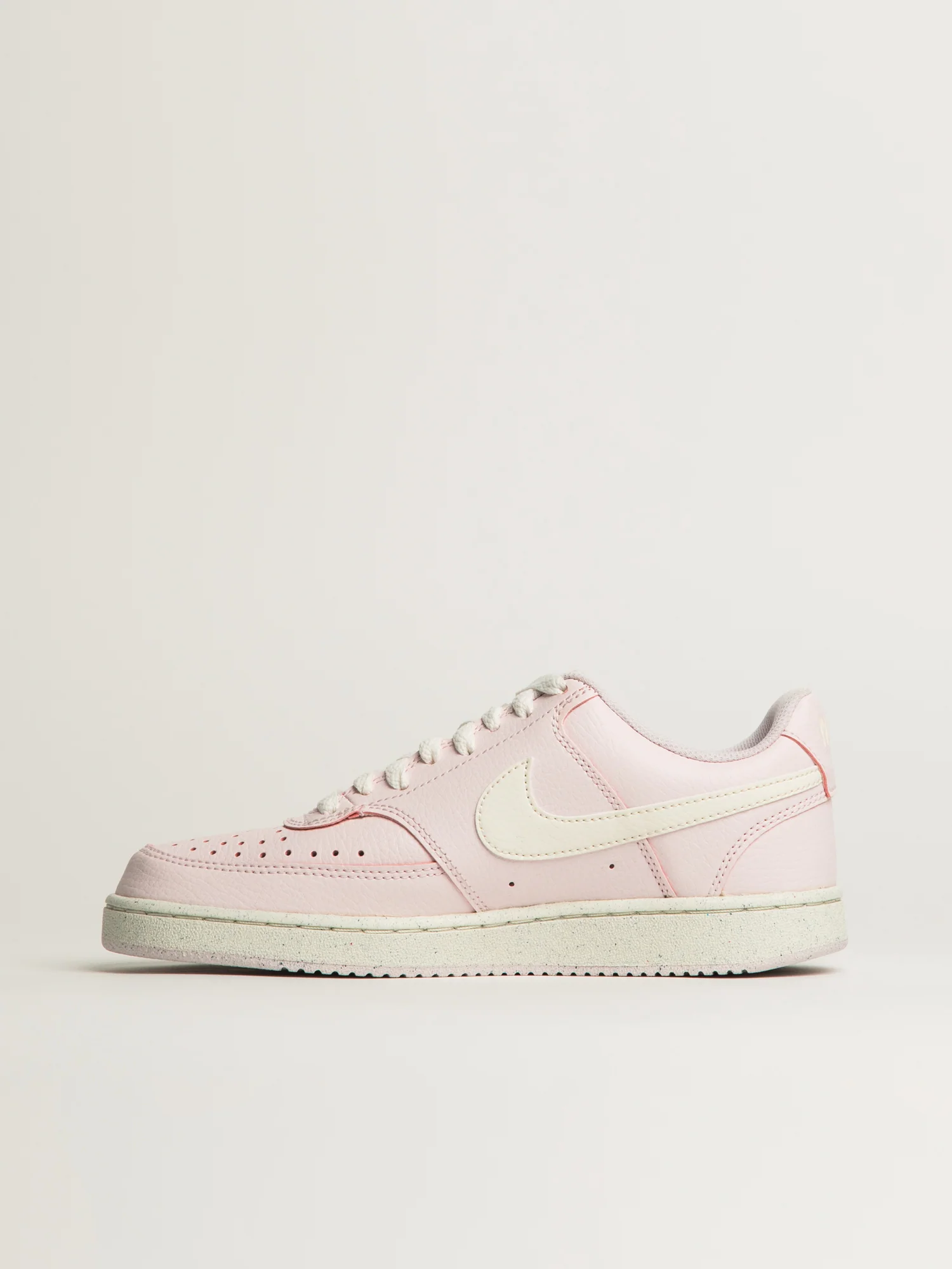 WOMENS NIKE COURT VISION LOW NEXT NATURE SNEAKER - PINK - Image 3