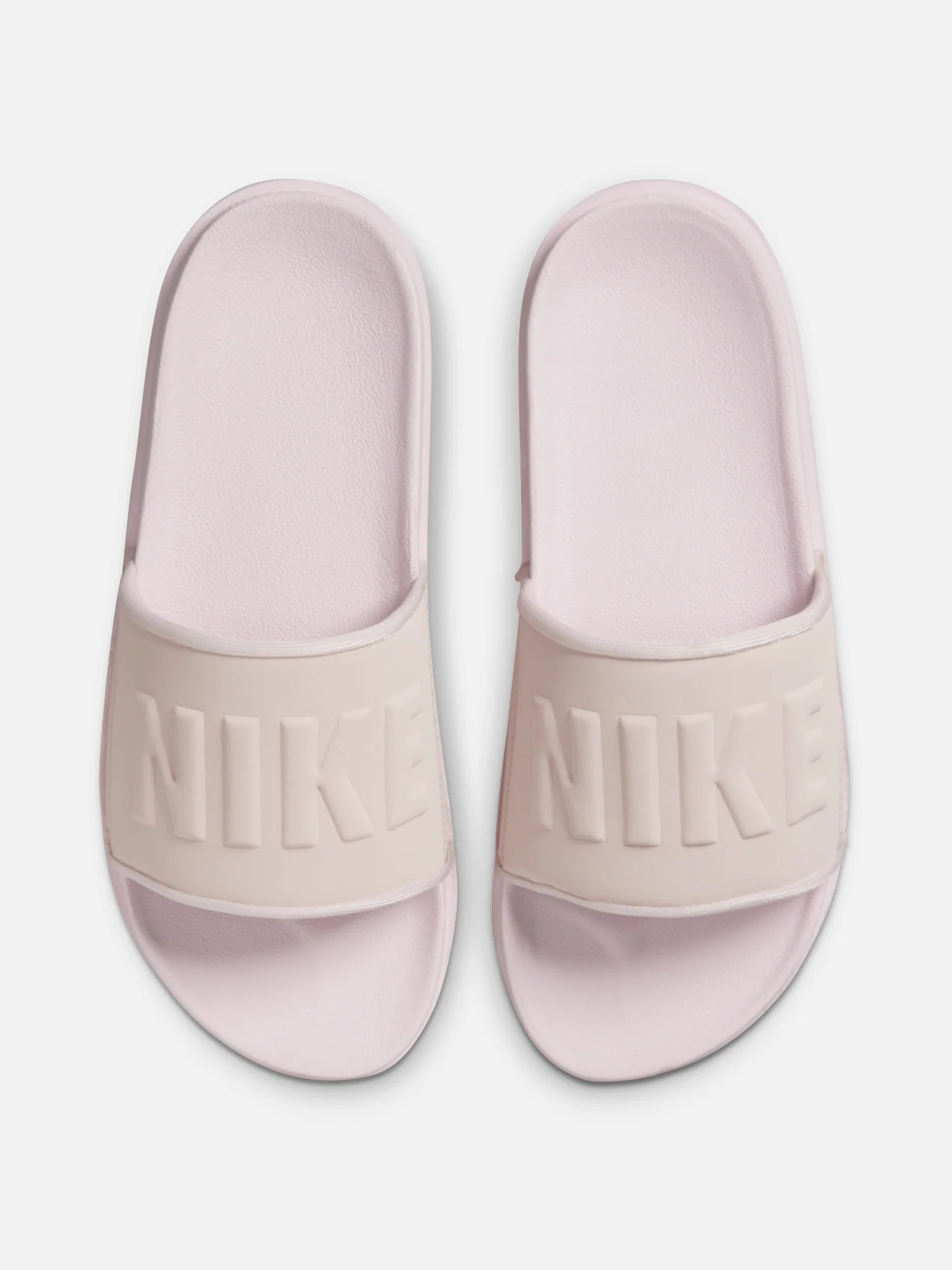 WOMENS NIKE OFFCOURT SLIDES - BARELY ROSE - Image 2