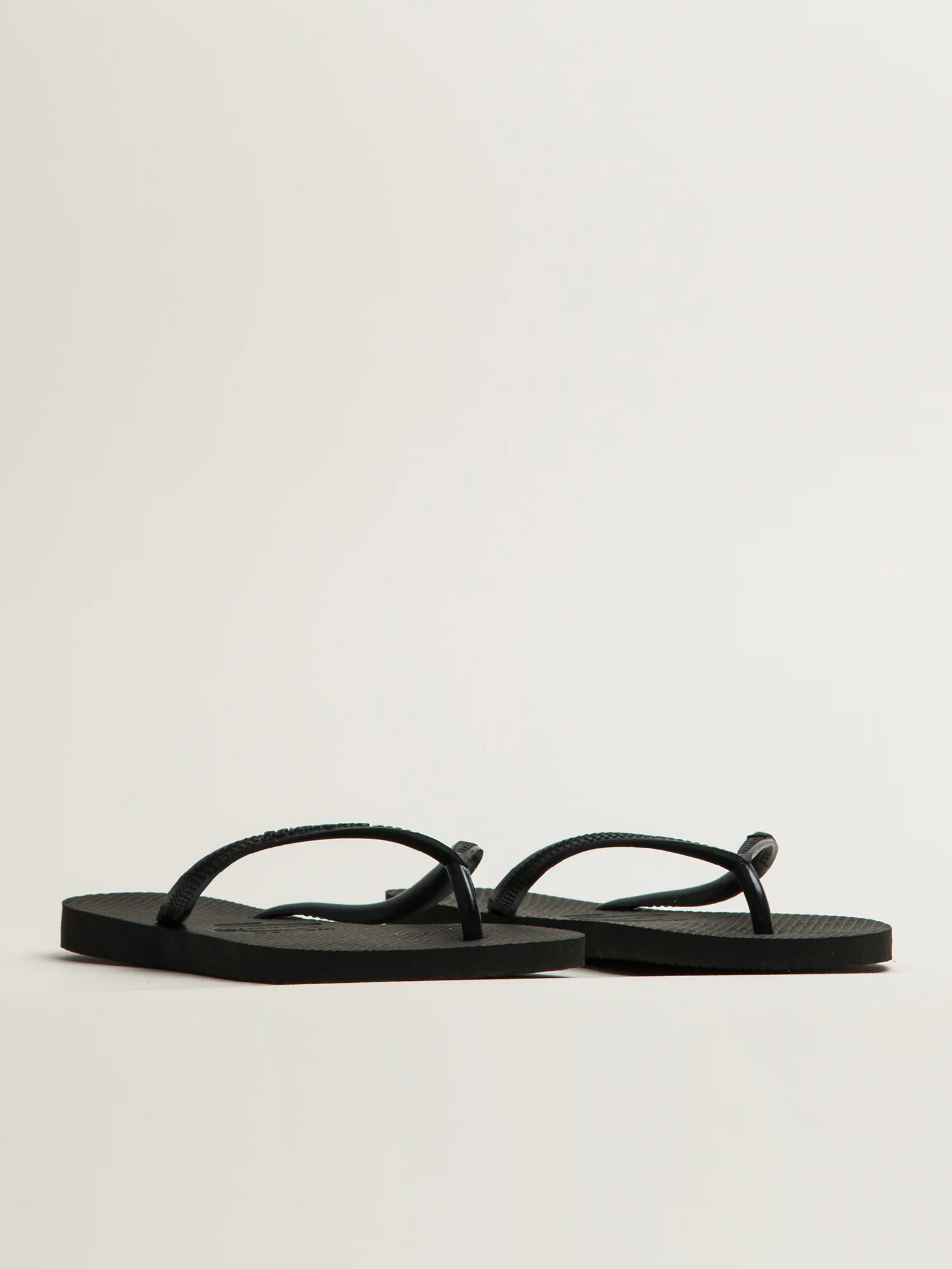 WOMENS HAVAIANAS SLIM BLACK SANDALS - Image 3