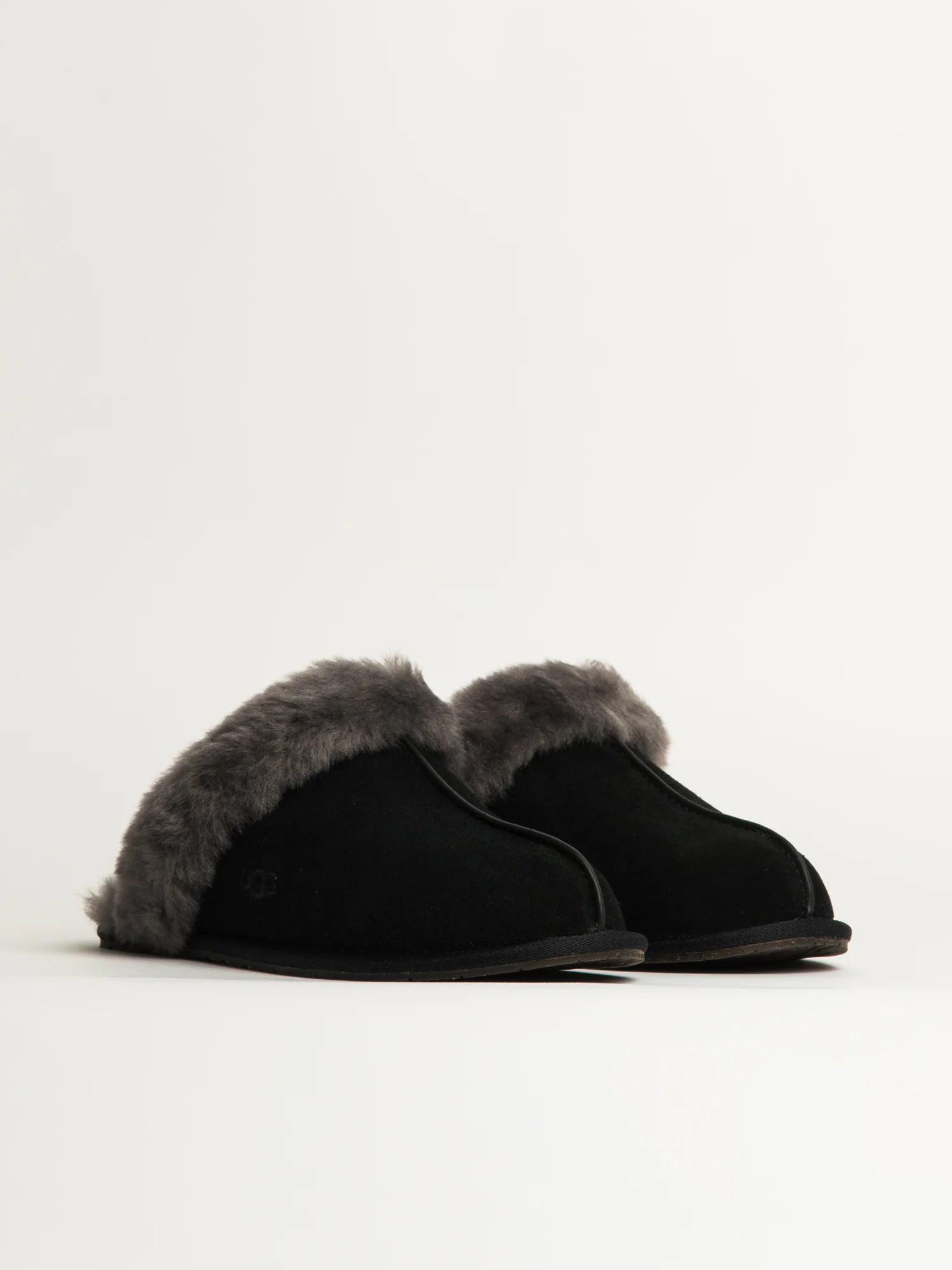 WOMENS UGG SCUFFETTE II SLIPPER - BLACK - Image 2